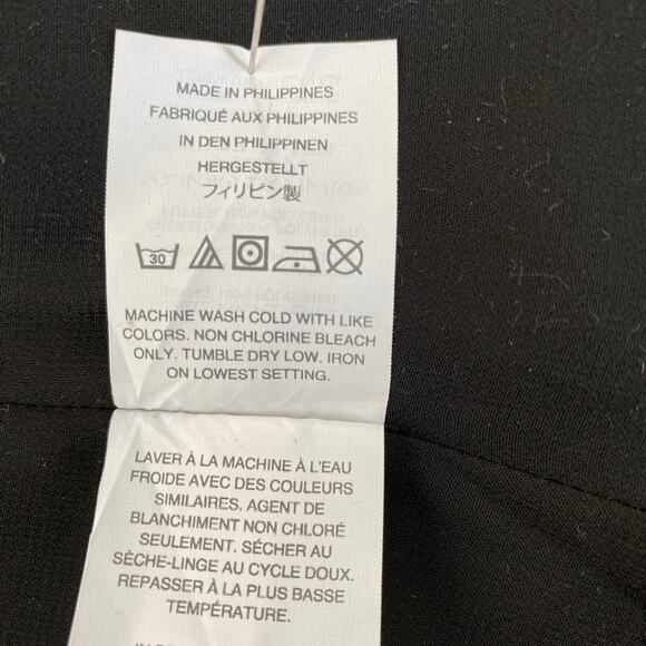 J Crew Sequin Bow Tank Top Shell Sz 4 Black Purple Holiday Top Minimalist - Picture 13 of 14